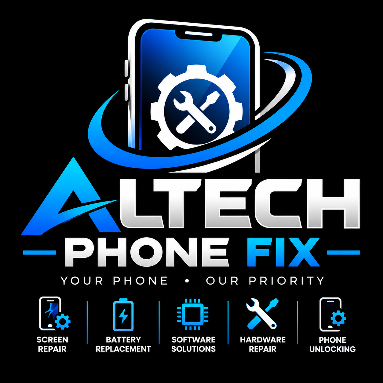 ALTECH PHONE FIX logo